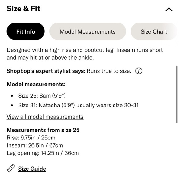 MOTHER THE INSIDER CROP STEP CHEW WASH DANCING ON COALS Hi Rise Kick Flare Ankle - Picture 6 of 16